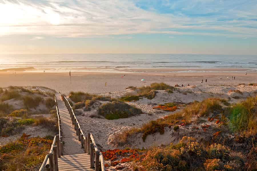 Outer banks beach sunset